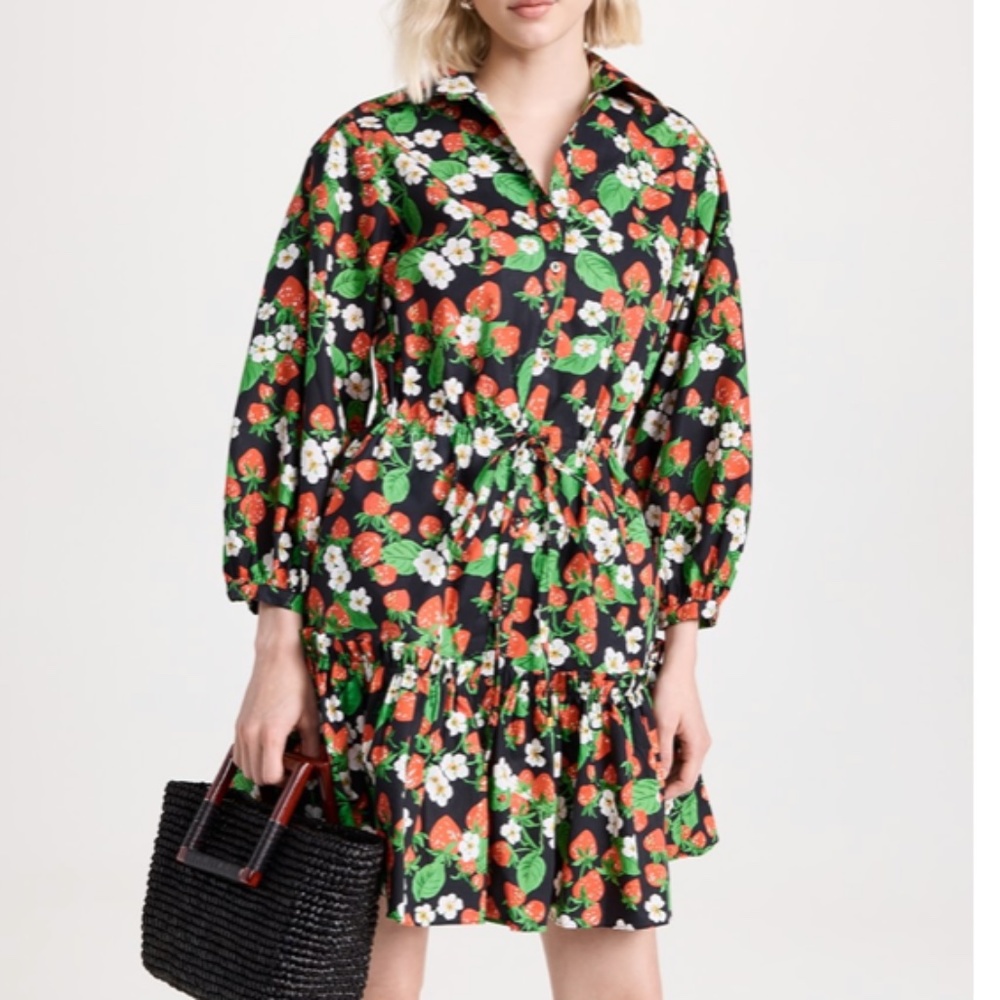 Cara Cara Robin Dress - Wild Black Strawberry - Picture 2 of 9